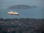 Large cruise ships often visit Bar Harbor. The QE2 and the new Queen Mary II have visited.