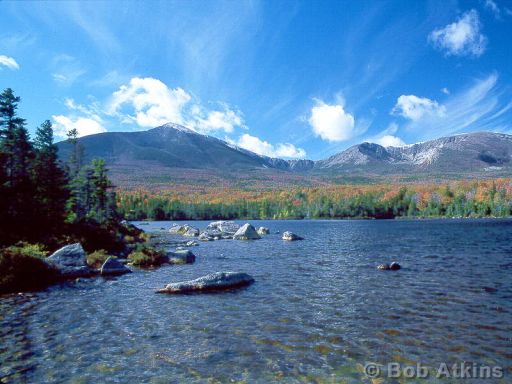 mountains_TEMP0469.JPG   -   Mt Katahdin and Sandy Stream Pond, Baxter State Park, Maine