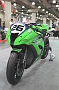 Kawasaki race bike, International Motorcycle Show, Javits Center NYC, January 2011