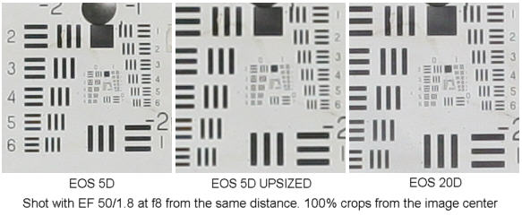 EOS 5D vs. EOS 20D - Full Frame vs. APS-C Sensors