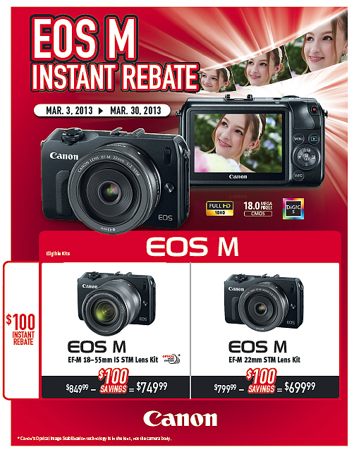 Canon Rebates 2013